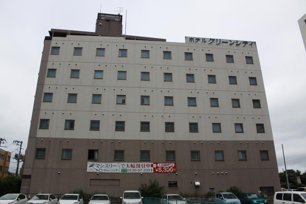 Hotel Green City Sendai Exterior foto